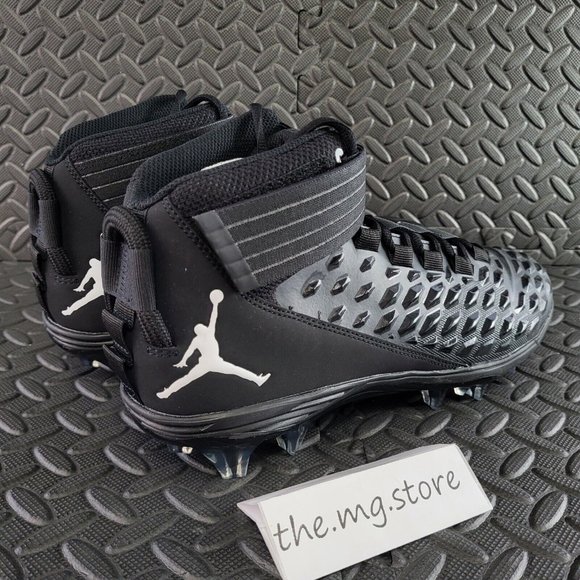Nike Air Jordan x Force Savage Pro 2 Football Cleats Sz 11.5 CV1663-003 RARE main image 6